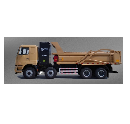 Geely Commercial, CATL batteria 282 gradi scambio batteria, 8X4 camion da scarico elettrico puro per il trasporto di rifiuti urbani