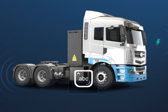 Cina Geely, versione standard, CATL-282Kwh, trattore elettrico puro H7-6x4 per il trasporto portuale e minerario