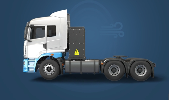 China Remote, versione composita H7, CATL282Kwh cambio batteria, 6x4 trattore elettrico puro per il trasporto a breve distanza