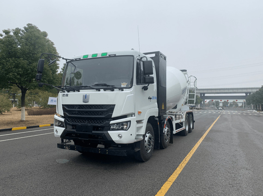 Geely Remote G1E Pure Electric Mixing Truck 8X4 Carica e cambio integrato