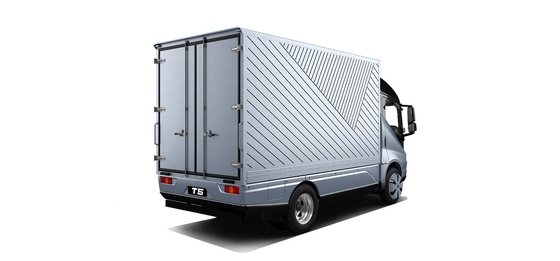 Campione delle vendite Made in China Pure Electric 200KM BYD T5D Box Logistics Vehicle