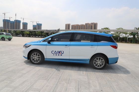 Il taxi elettrico più venduto di BYD, il nuovo e6, ha un'autonomia di 500 km.