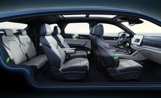 Il grande SUV della BYD, Tang Dmi, viene per la disruption.