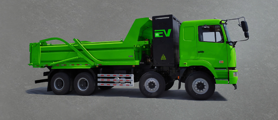 Geely Valin Pure Electric 8x4 Autocarro con cassone ribaltabile Edizione di ricarica 423 kWh