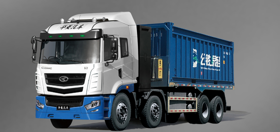 Geely Valin Pure Electric 8x4 Autocarro con cassone ribaltabile Edizione di ricarica 423 kWh