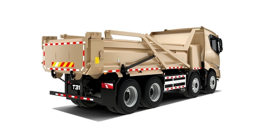 Il re della performance dei costi: Nuovo BYD Pure Electric 8x4 Slag Truck Engineering Special Purpose
