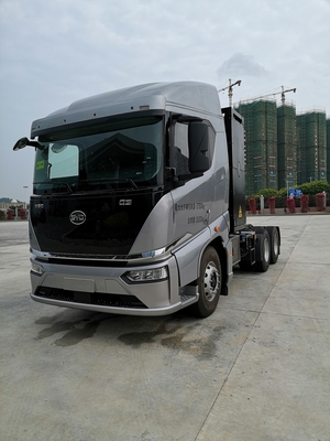 Vendita a caldo 282 kilowattora di elettricità, BYD 6x4 puro trattore elettrico dedicato al molo
