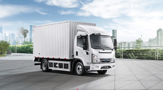 Vendita a caldo 180KM BYD puramente elettrico camion frigo con scatola città consegna