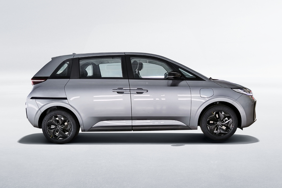 La Cina ha fatto 418KM porta scorrevole laterale BYD D1 berlina elettrica pura auto condivisa
