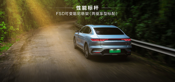 Prezzi bellissimi Made in China, autonomia a due ruote 605KM BYD Han EV Pure Electric Sedan