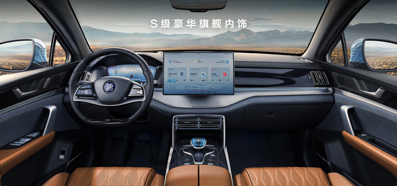 Campione delle vendite Hybrid Range 121KM Esclusivo a trazione anteriore BYD Tang DMI Urban Off Road