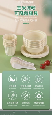 Degradazione, protezione dell'ambiente, salute e sicurezza, scatole per pranzo monouso