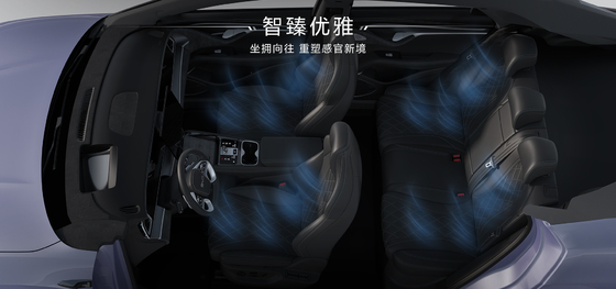 2025 BYD Leone marino EV07 550KM